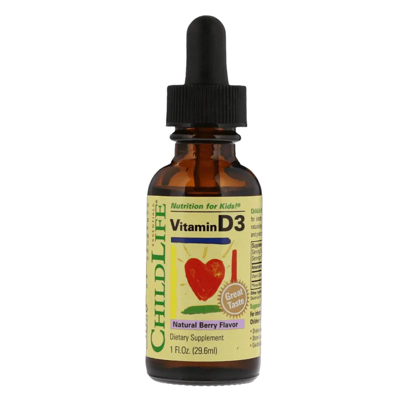 Liquid Vitamin D3, Berry Flavour