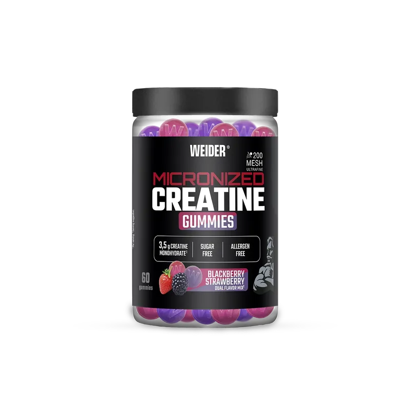Weider - Micronized Creatine Gummies - 60 Gummies