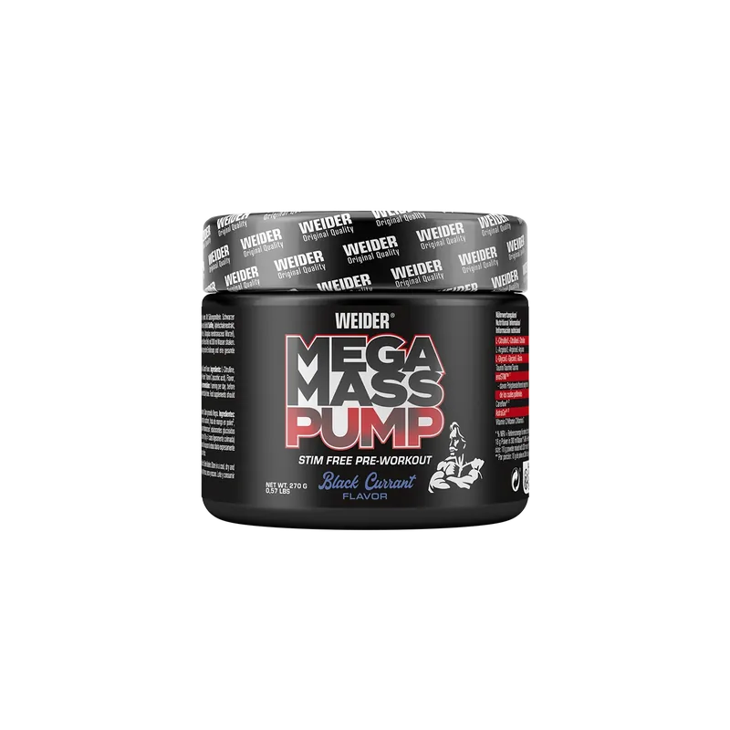 Weider - Mega Mass Pump - 270g Dose – 270g