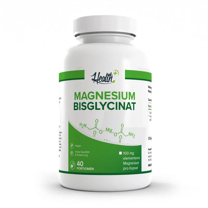 Health+ - Magnesium Bisglycinat - 120 Kapseln