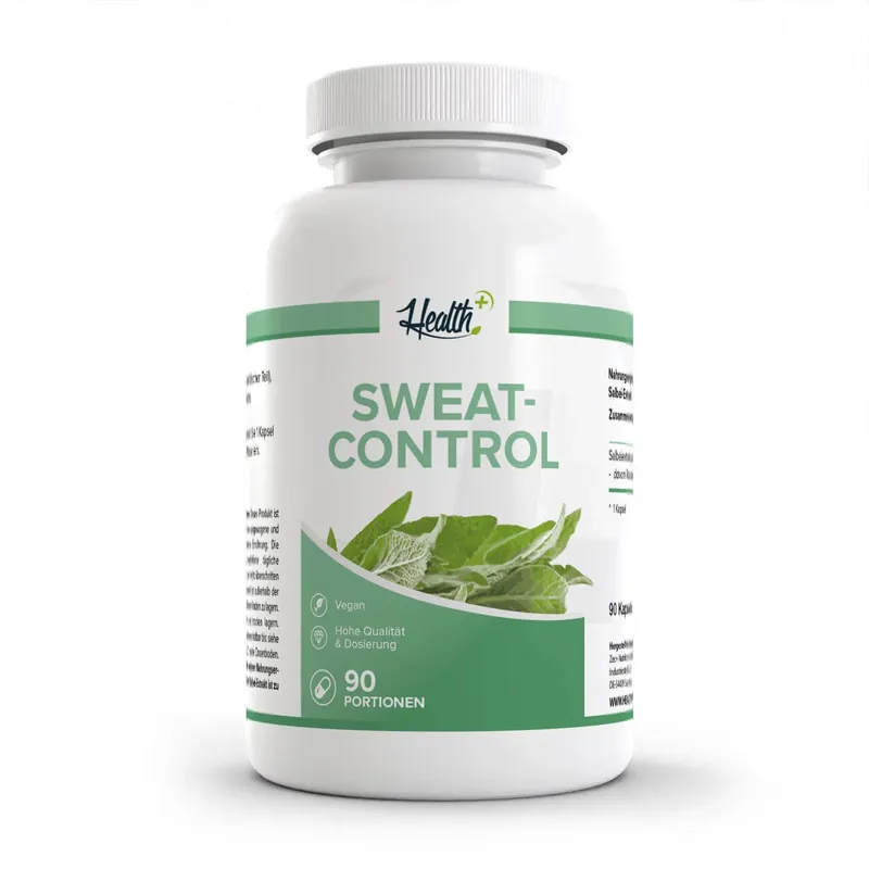 HEALTH+ by ZEC+ Nutrition® HEALTH+ SWEAT CONTROL Salbei Extrakt, 90 Kapseln