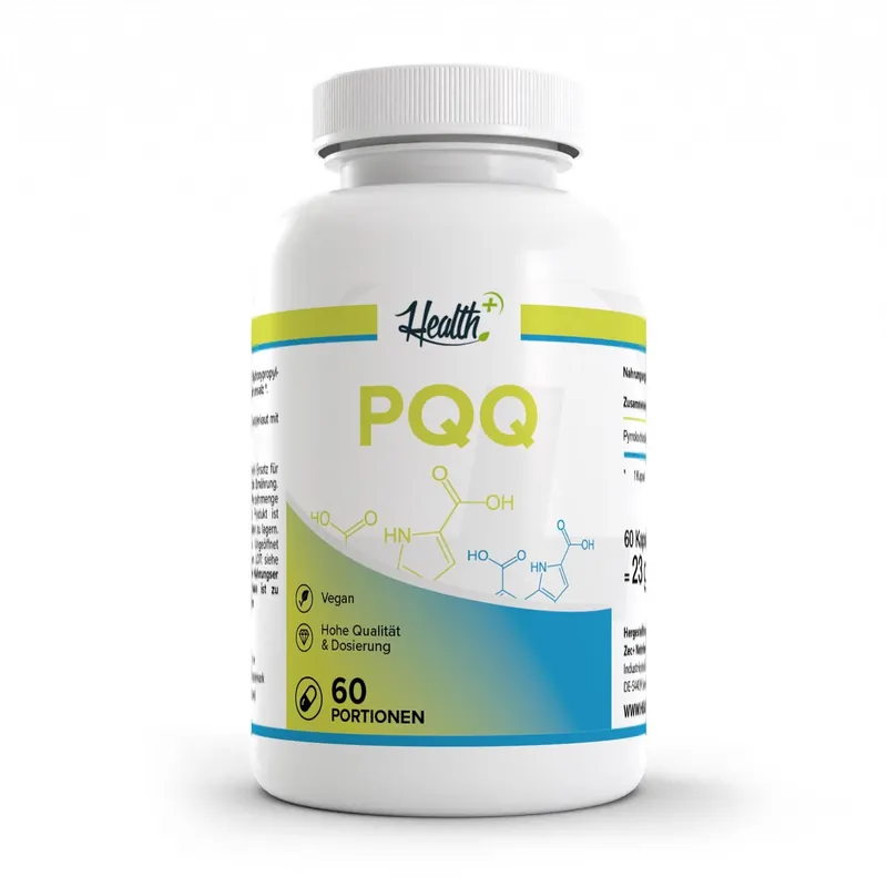 HEALTH+ by ZEC+ Nutrition® HEALTH+ PQQ Kapseln, 60 Kapseln