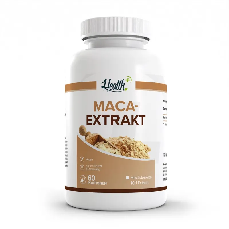 HEALTH+ by ZEC+ Nutrition® HEALTH+ MACA, 120 Kapseln