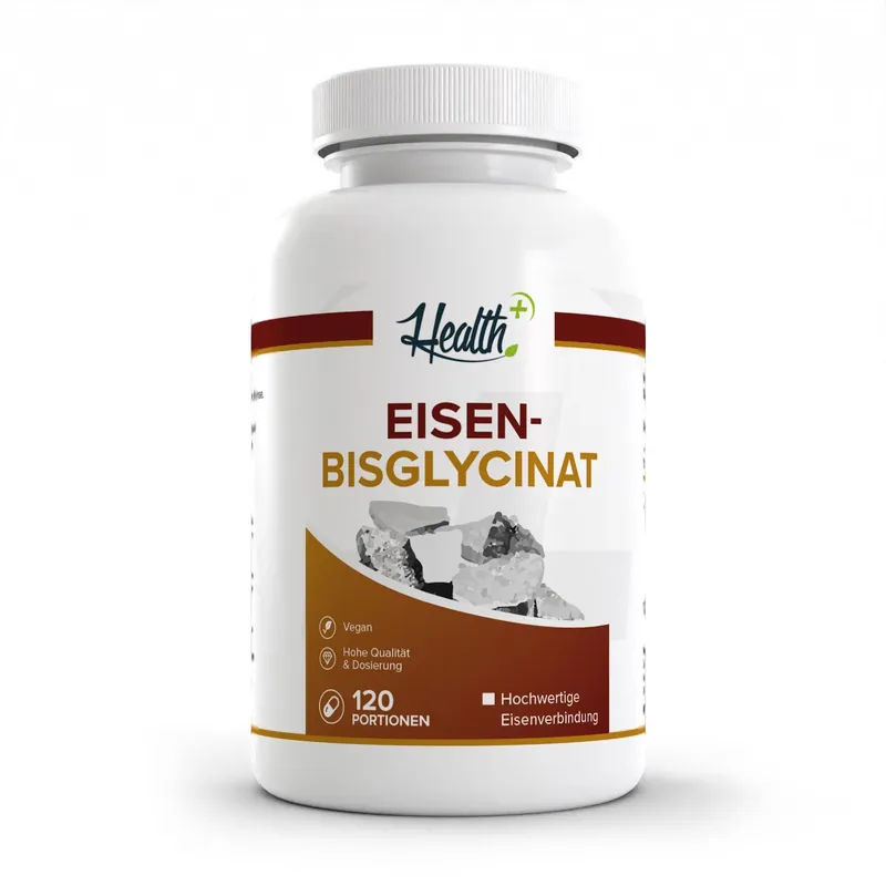 HEALTH+ by ZEC+ Nutrition® HEALTH+ EISENBISGLYCINAT 120 Kapseln