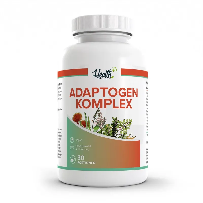 HEALTH+ by ZEC+ Nutrition® HEALTH+ ADAPTOGEN KOMPLEX, 120 Kapseln