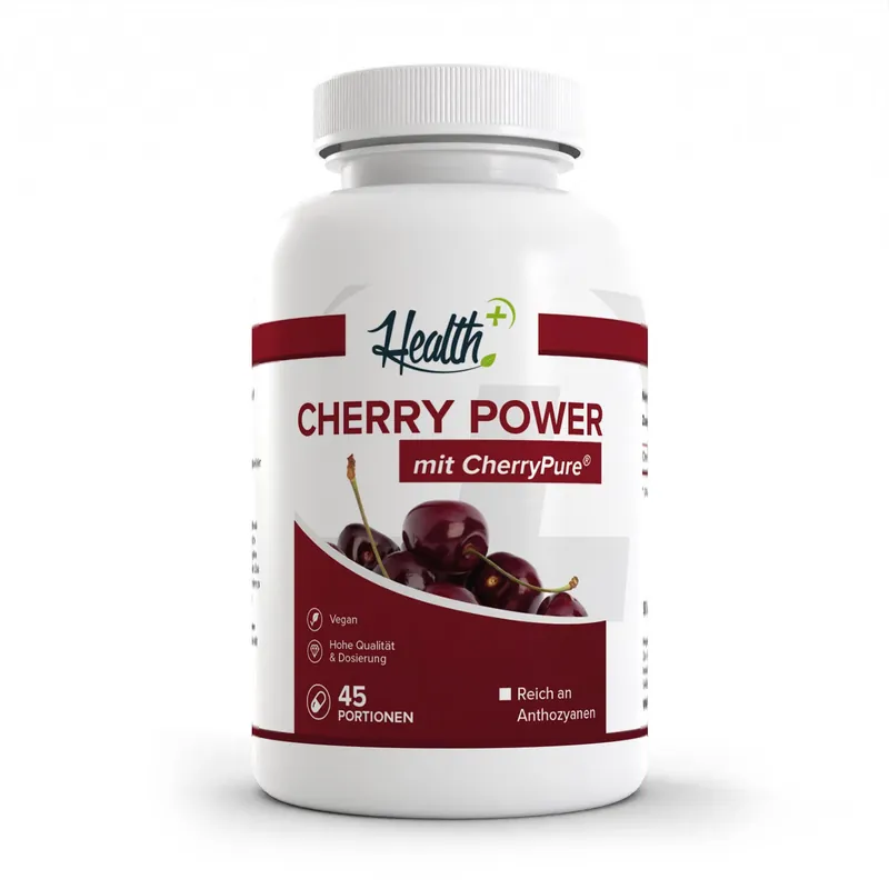 HEALTH+ by ZEC+ Nutrition® HEALTH+ CHERRY POWER, 90 Kapseln