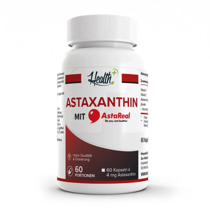 HEALTH+ by ZEC+ Nutrition® HEALTH+ ASTAXANTHIN, 60 Kapseln