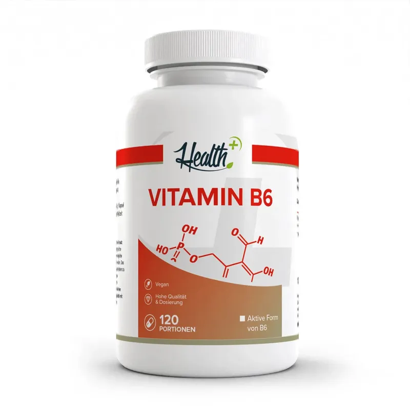 HEALTH+ VITAMIN B6, 120 Kapseln