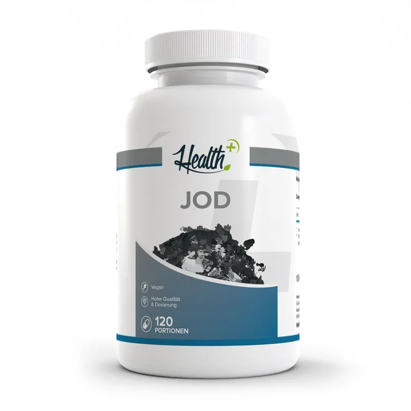 HEALTH+ by ZEC+ Nutrition® HEALTH+ JOD, 120 Kapseln