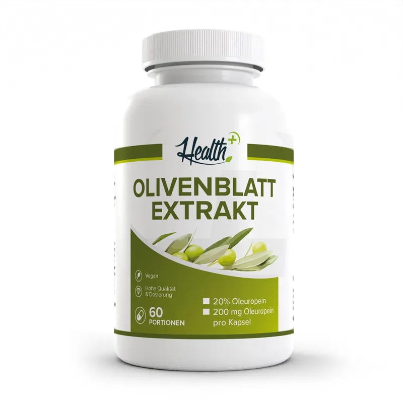 HEALTH+ by ZEC+ Nutrition® HEALTH+ OLIVENBLATTEXTRAKT, 120 Kapseln