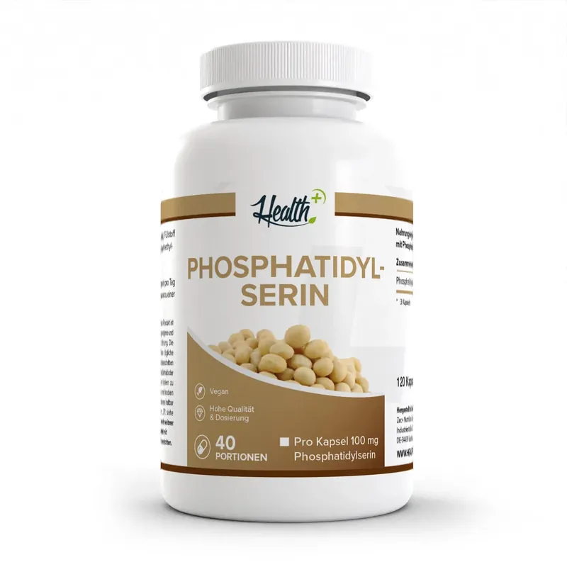 HEALTH+ by ZEC+ Nutrition® HEALTH+ PHOSPHATIDYLSERIN, 120 Kapseln