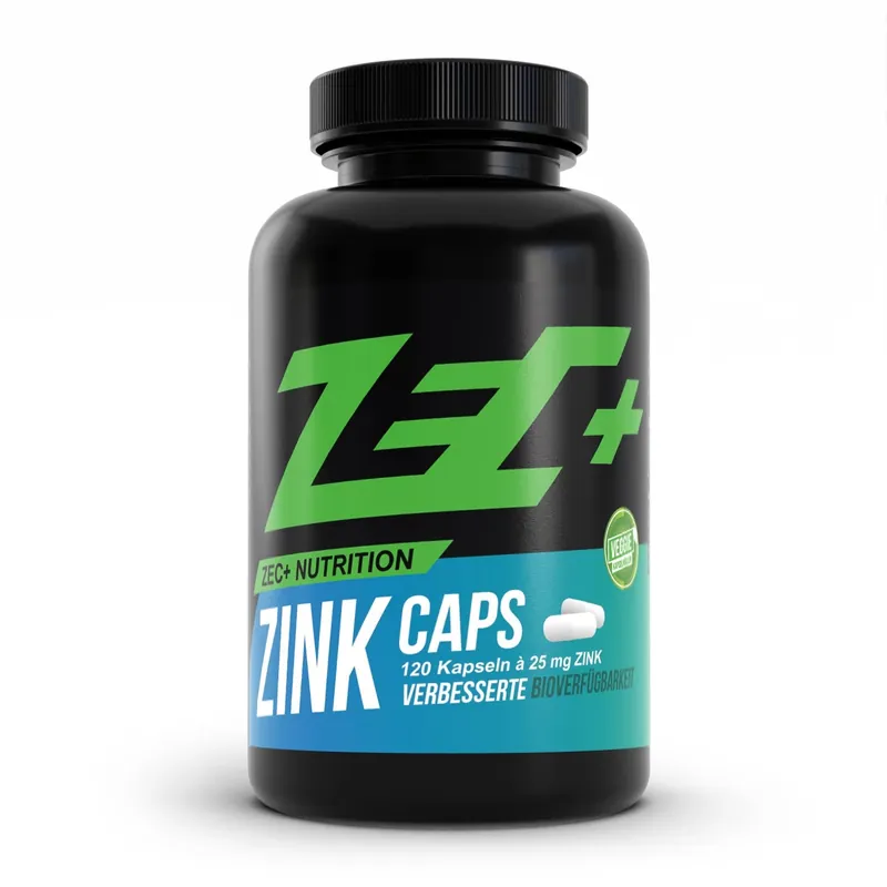 ZEC+ ZINK CAPS Zink-Bisglycinat, 120 Kapseln