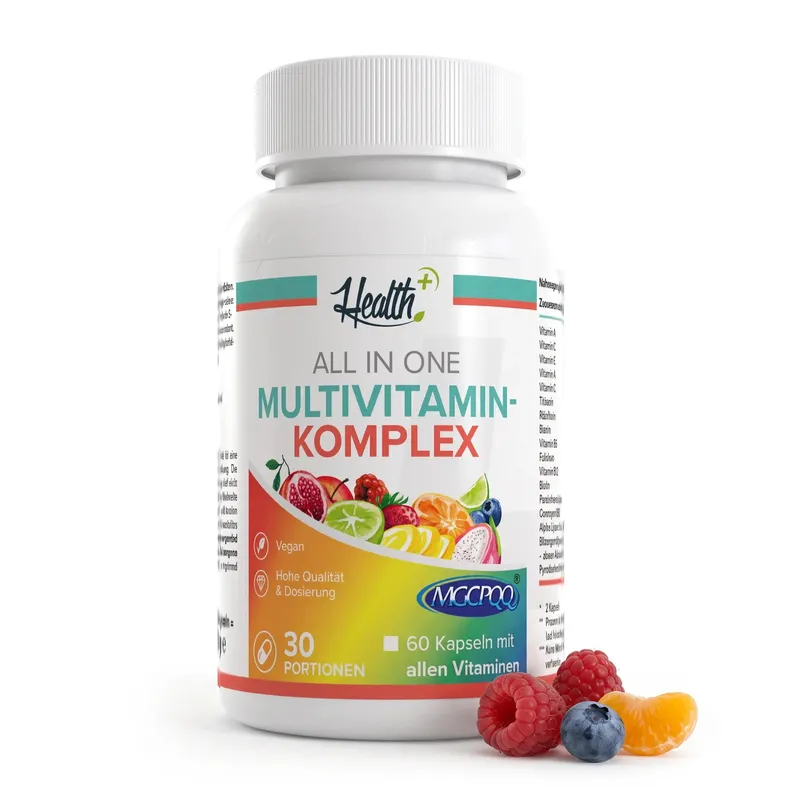 HEALTH+ ALL IN ONE Multivitamin Komplex, 60 Kapseln