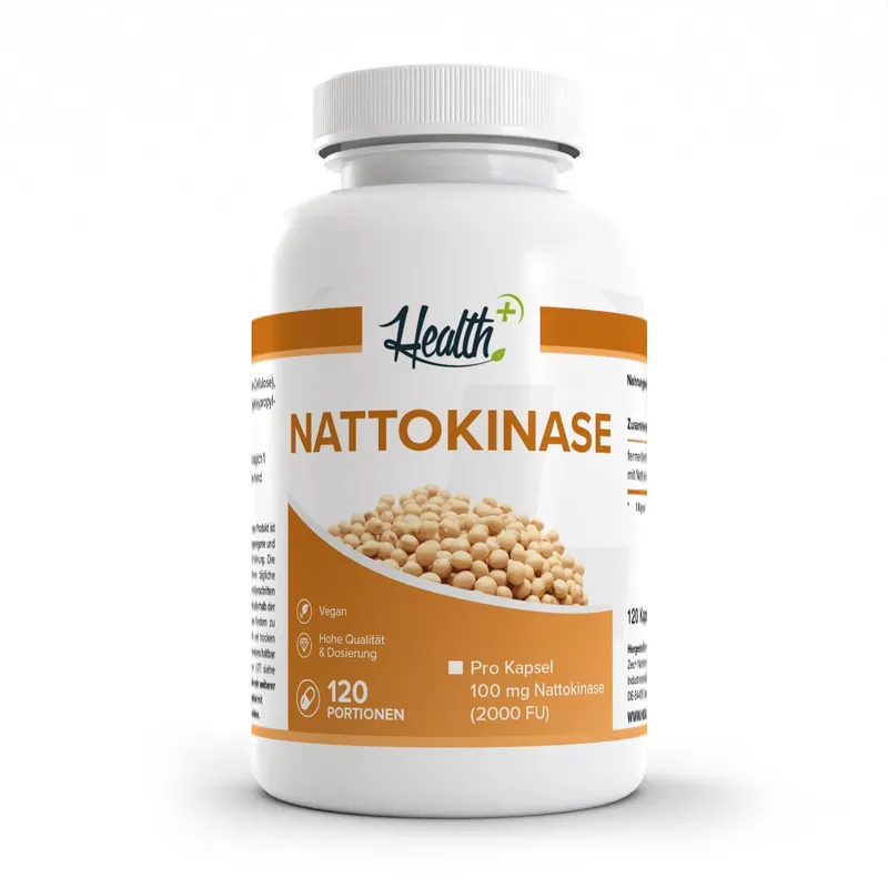 HEALTH+ by ZEC+ Nutrition® HEALTH+ NATTOKINASE, 120 Kapseln