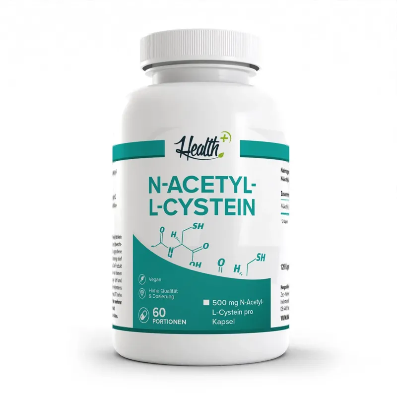 HEALTH+ by ZEC+ Nutrition® HEALTH+ N-ACETYL-L-CYSTEIN, 120 Kapseln