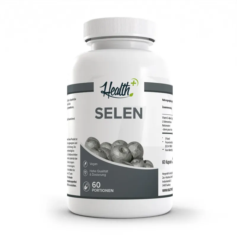 HEALTH+ by ZEC+ Nutrition® HEALTH+ SELEN, 60 Kapseln