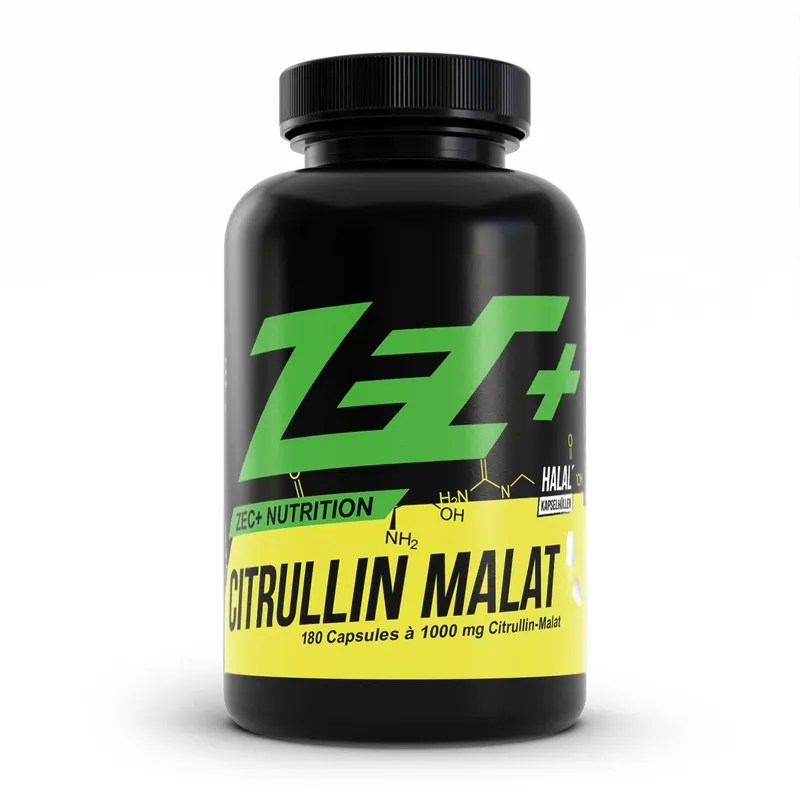 ZEC+ Nutrition ZEC+ CITRULLIN MALAT Kapseln, 180 Stück